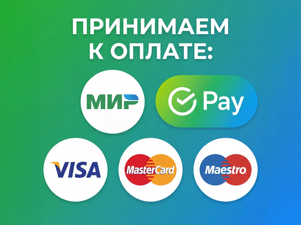 Способы оплаты